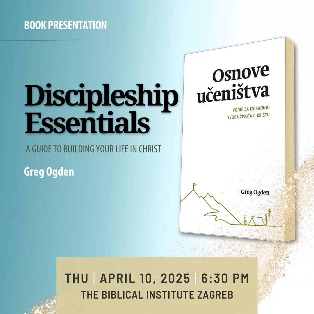 Discipleship Essentials – Book Presentation